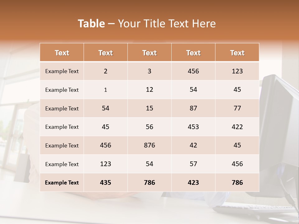 Training Course Finance Internet PowerPoint Template