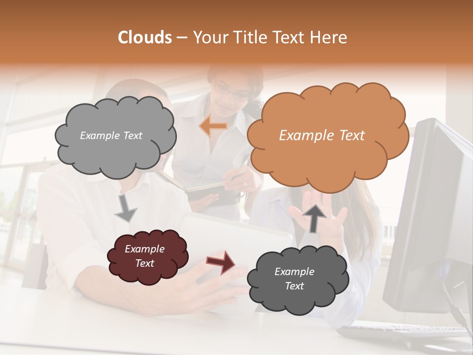 Training Course Finance Internet PowerPoint Template