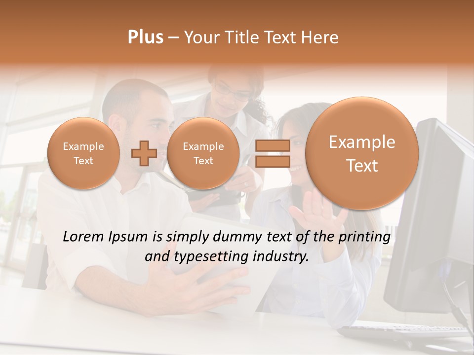 Training Course Finance Internet PowerPoint Template