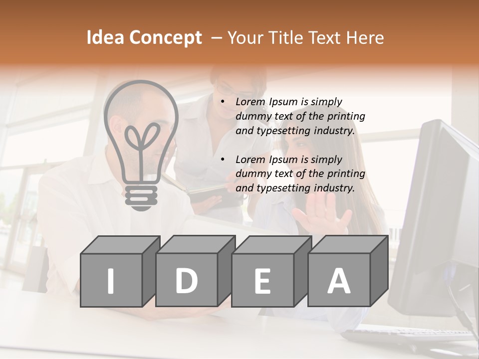 Training Course Finance Internet PowerPoint Template