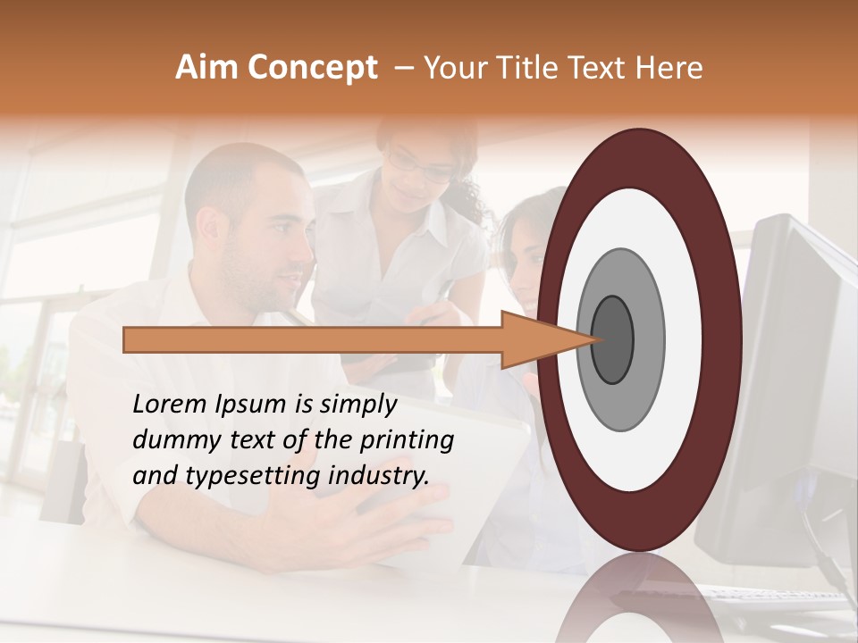 Training Course Finance Internet PowerPoint Template