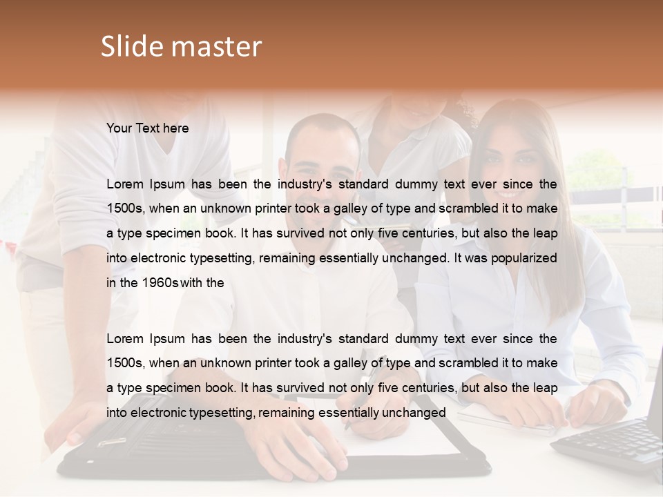 Business Training Partners PowerPoint Template