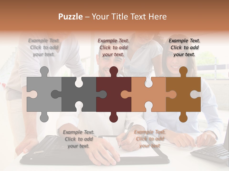 Business Training Partners PowerPoint Template