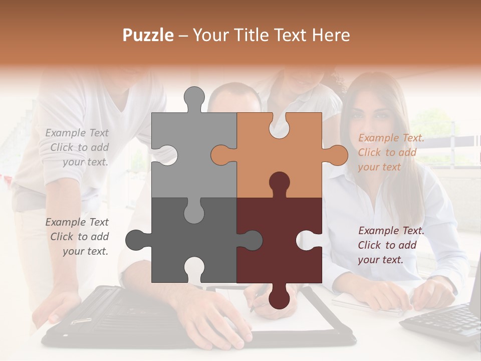 Business Training Partners PowerPoint Template