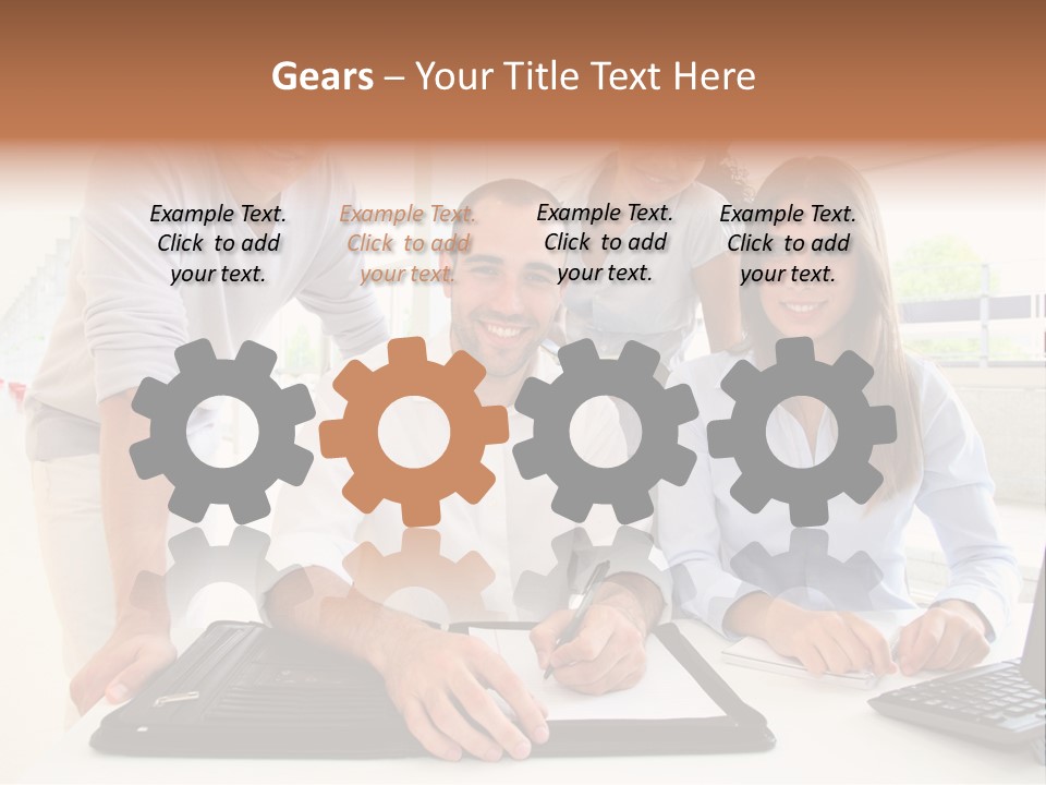 Business Training Partners PowerPoint Template