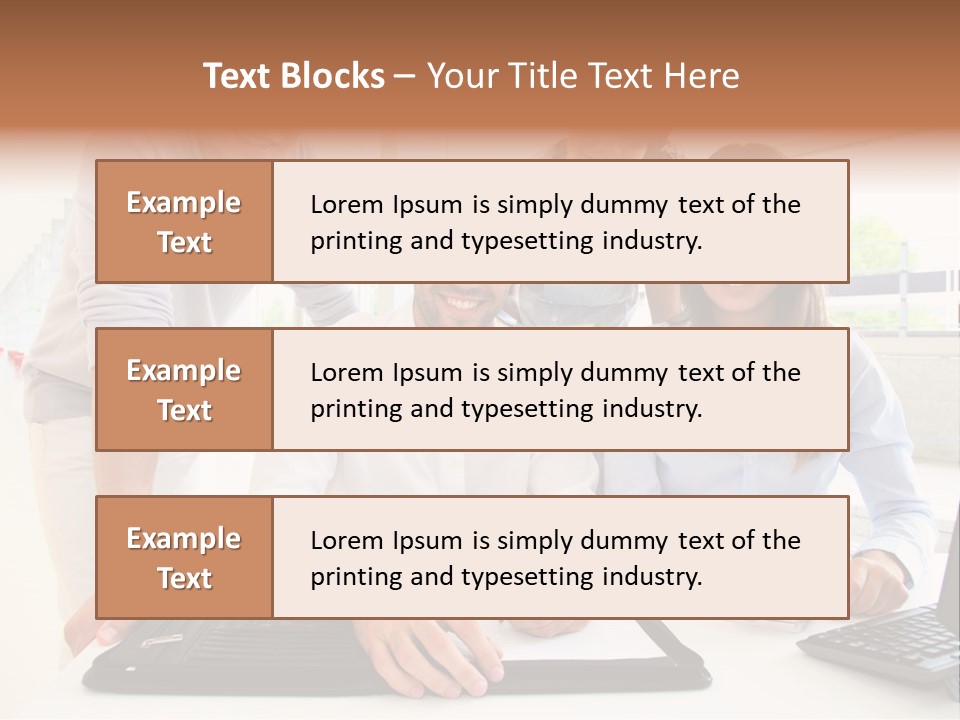 Business Training Partners PowerPoint Template