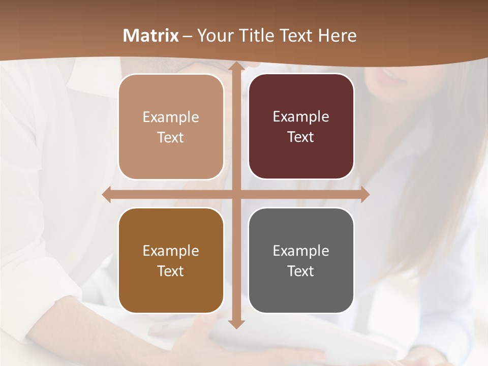 Professional Cheerful Girls PowerPoint Template