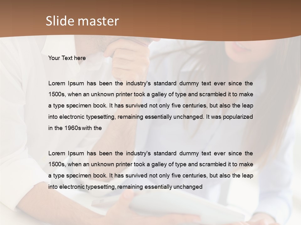 Professional Cheerful Girls PowerPoint Template