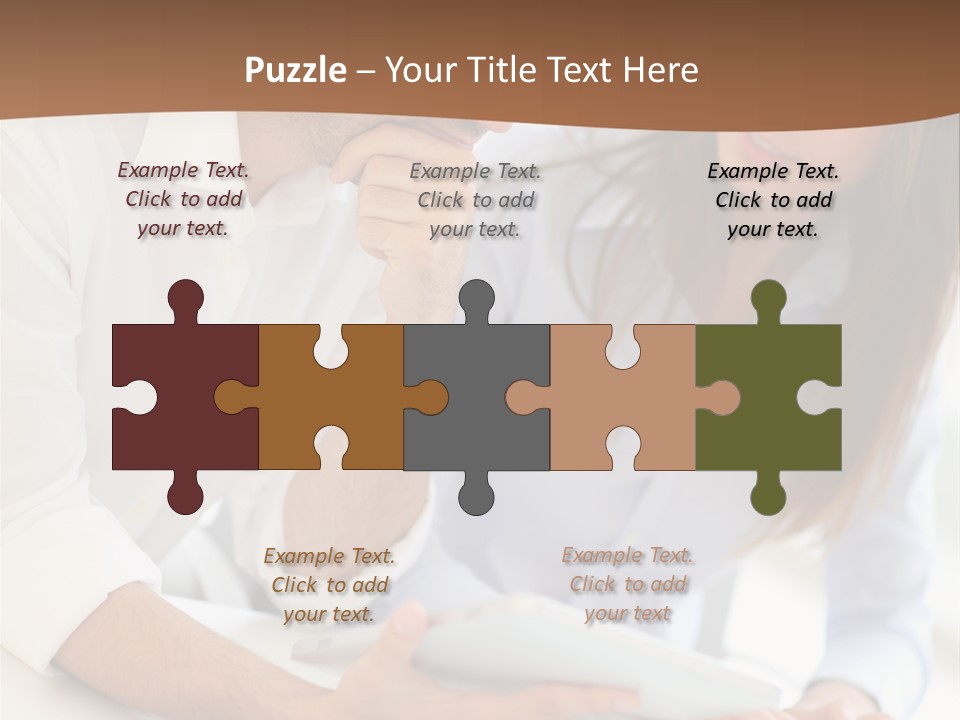 Professional Cheerful Girls PowerPoint Template