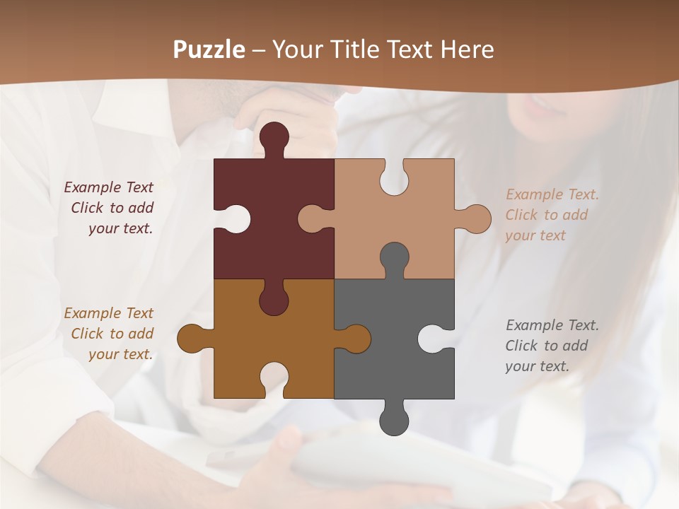 Professional Cheerful Girls PowerPoint Template