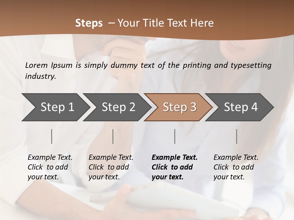 Professional Cheerful Girls PowerPoint Template