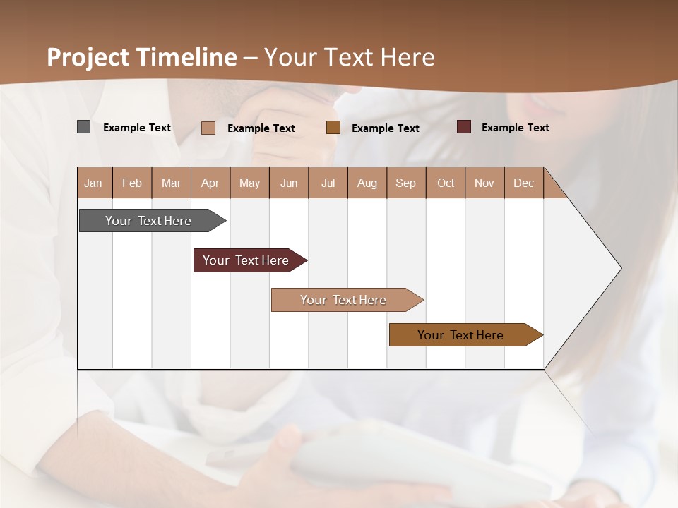 Professional Cheerful Girls PowerPoint Template