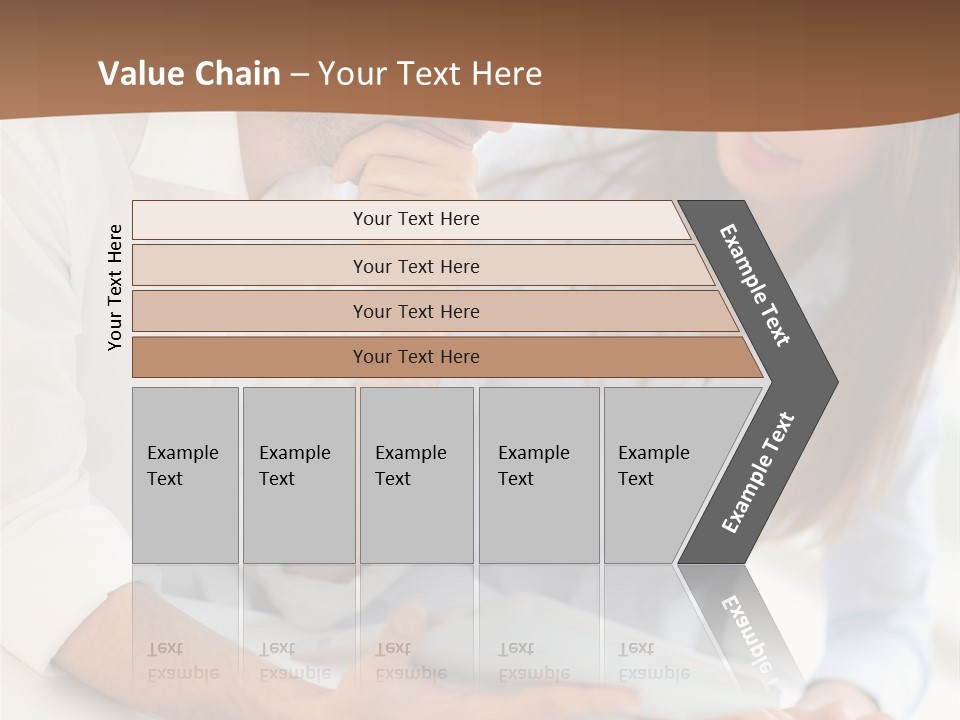 Professional Cheerful Girls PowerPoint Template