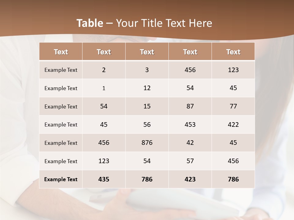 Professional Cheerful Girls PowerPoint Template