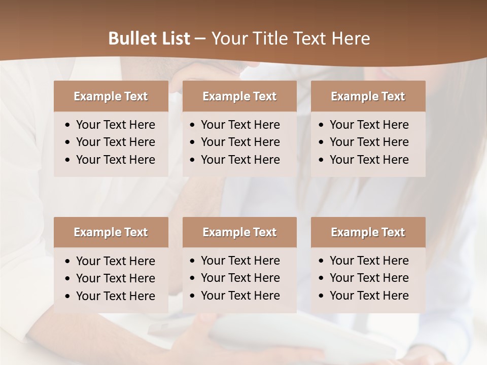 Professional Cheerful Girls PowerPoint Template