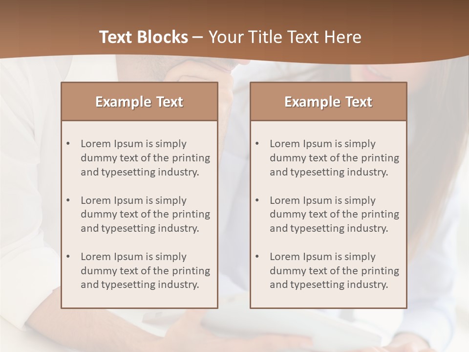 Professional Cheerful Girls PowerPoint Template