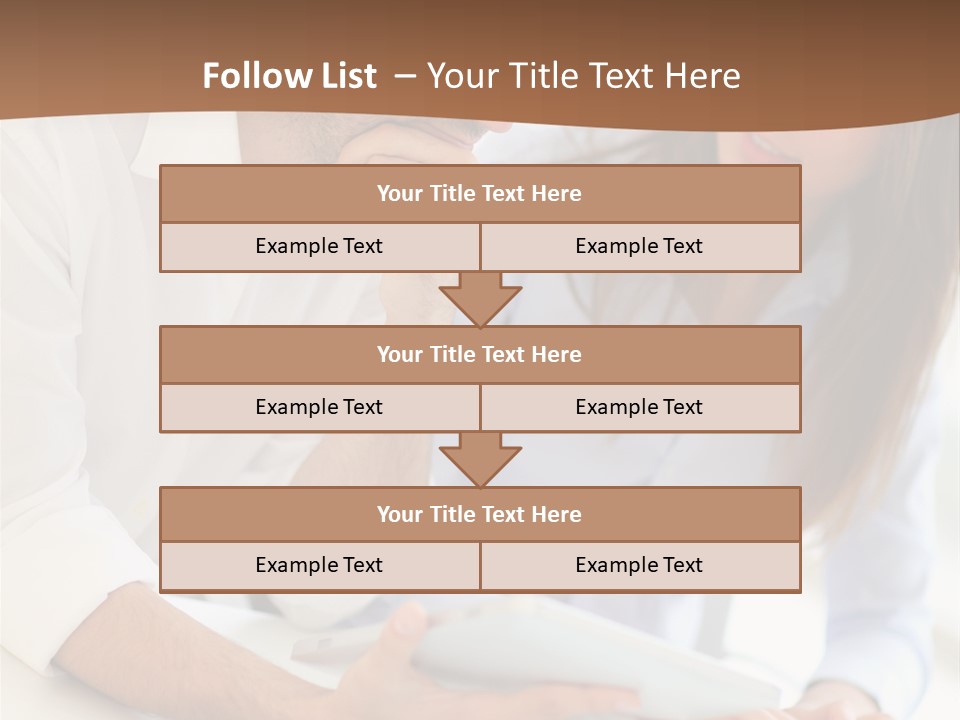 Professional Cheerful Girls PowerPoint Template