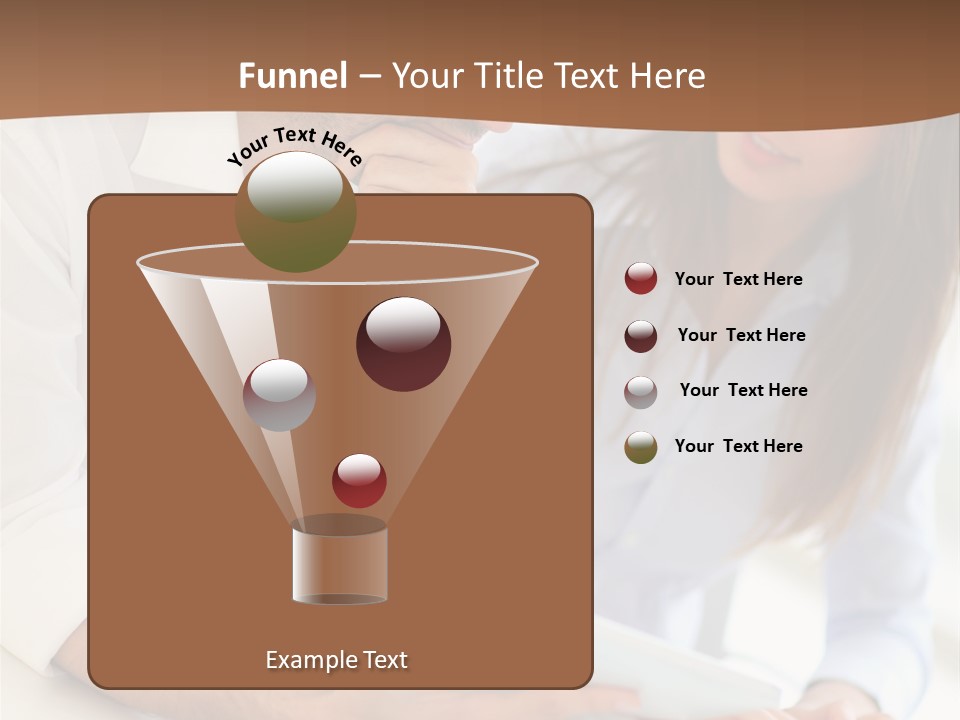 Professional Cheerful Girls PowerPoint Template