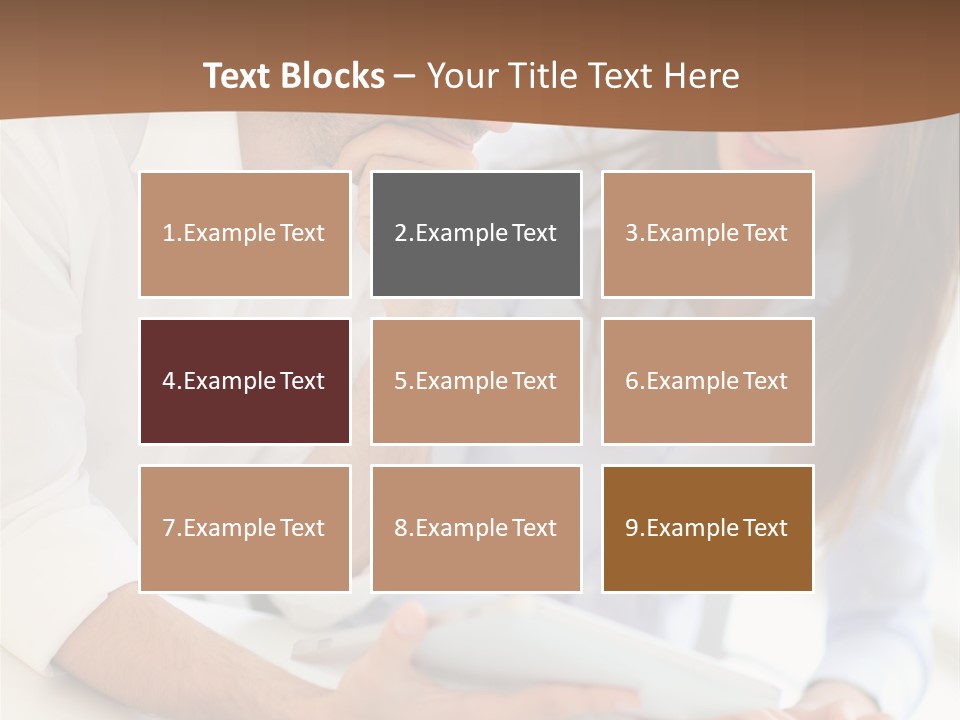 Professional Cheerful Girls PowerPoint Template