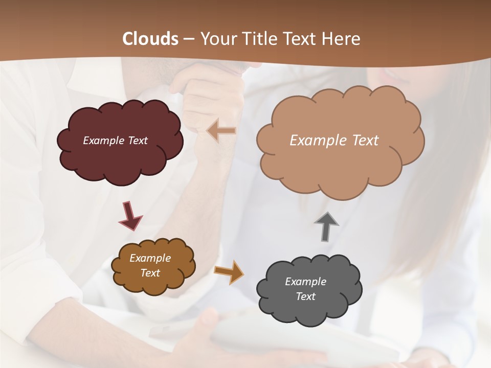 Professional Cheerful Girls PowerPoint Template