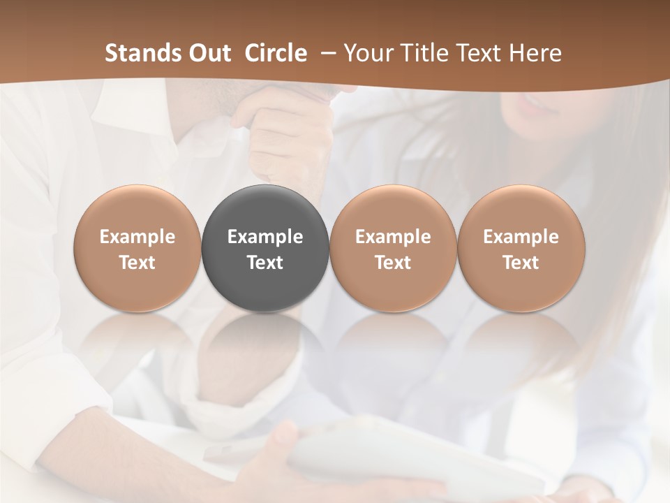 Professional Cheerful Girls PowerPoint Template