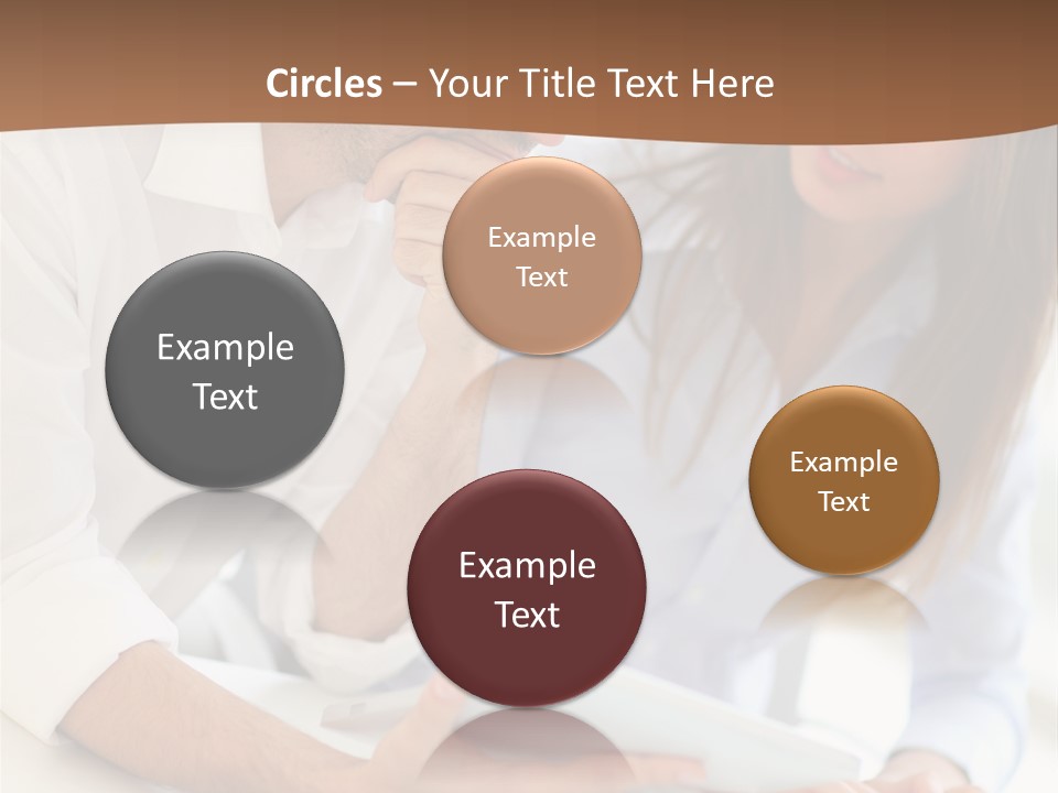 Professional Cheerful Girls PowerPoint Template