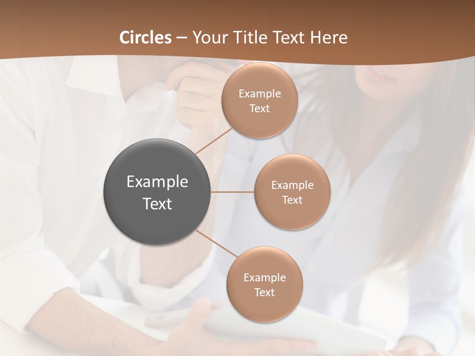 Professional Cheerful Girls PowerPoint Template