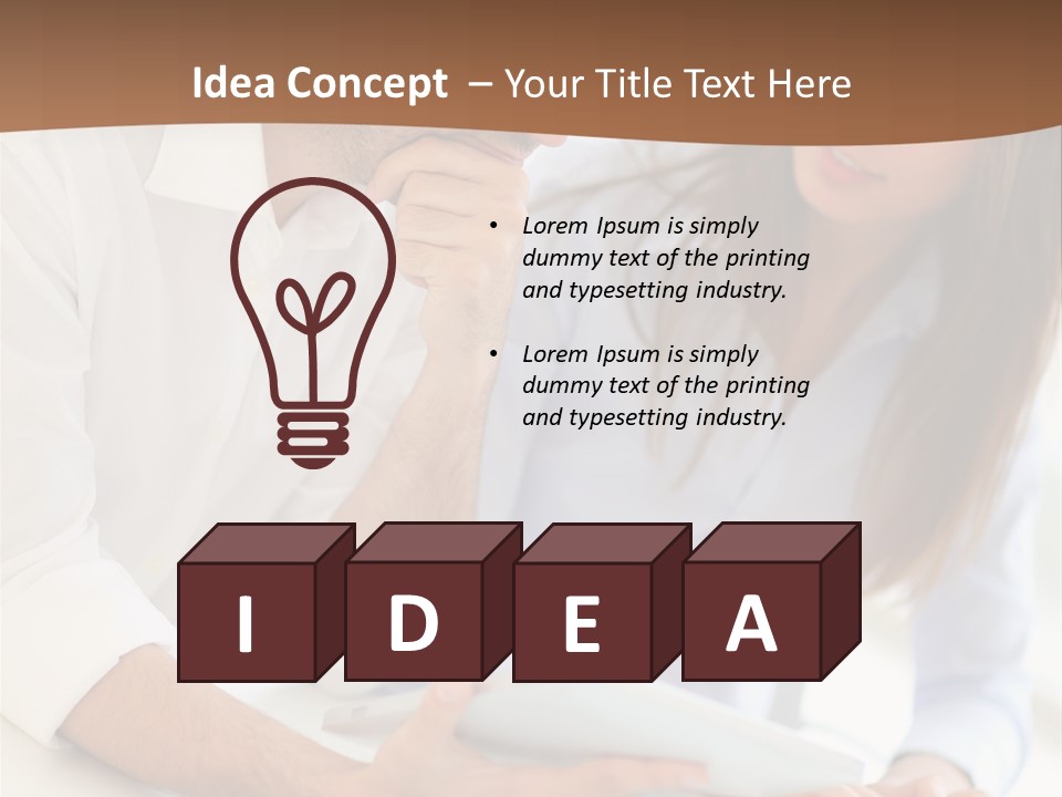 Professional Cheerful Girls PowerPoint Template