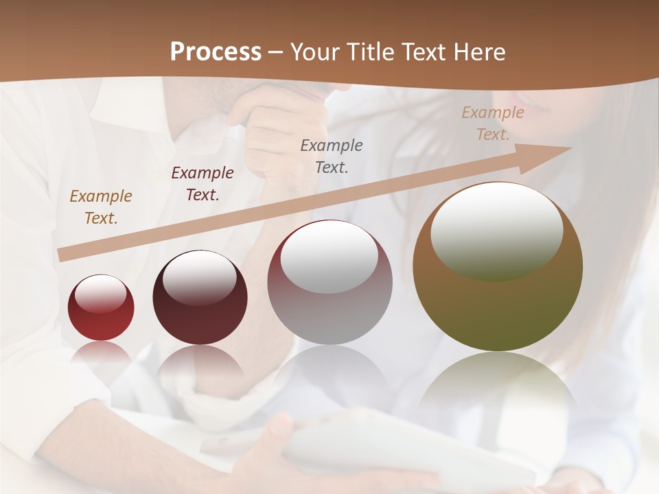 Professional Cheerful Girls PowerPoint Template