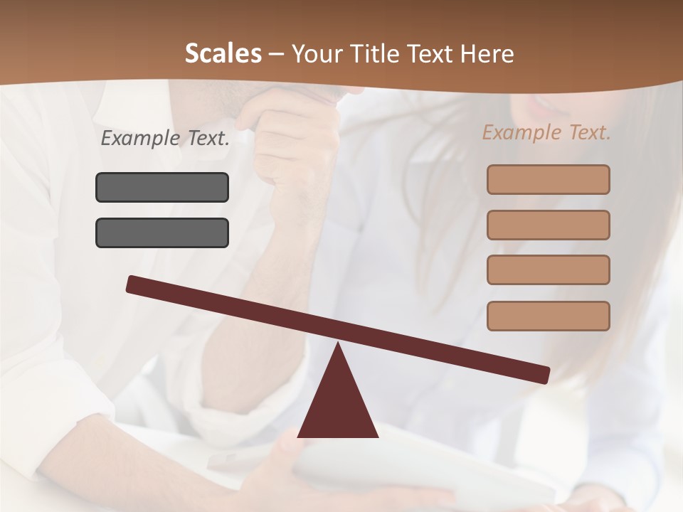 Professional Cheerful Girls PowerPoint Template