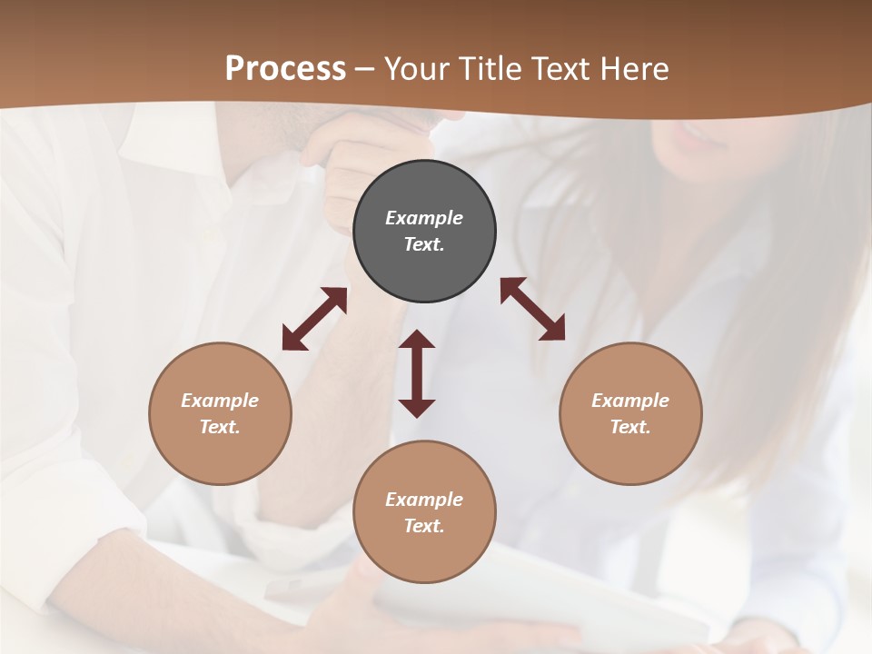 Professional Cheerful Girls PowerPoint Template