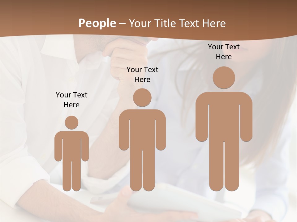 Professional Cheerful Girls PowerPoint Template