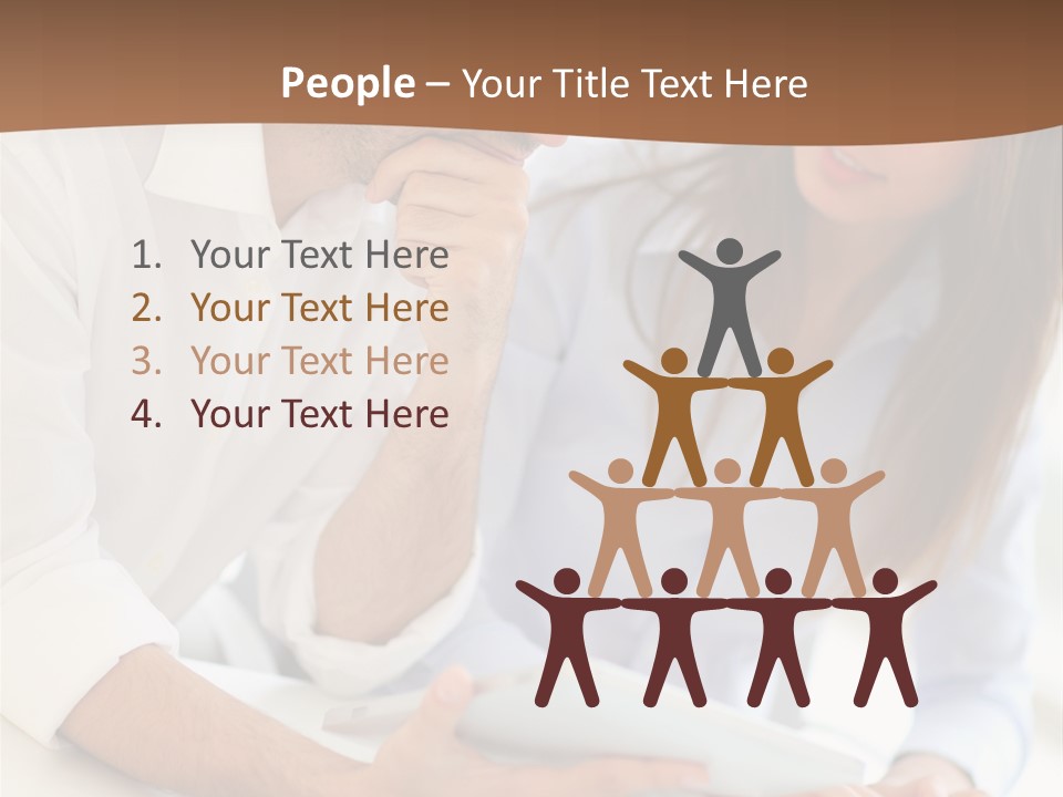 Professional Cheerful Girls PowerPoint Template