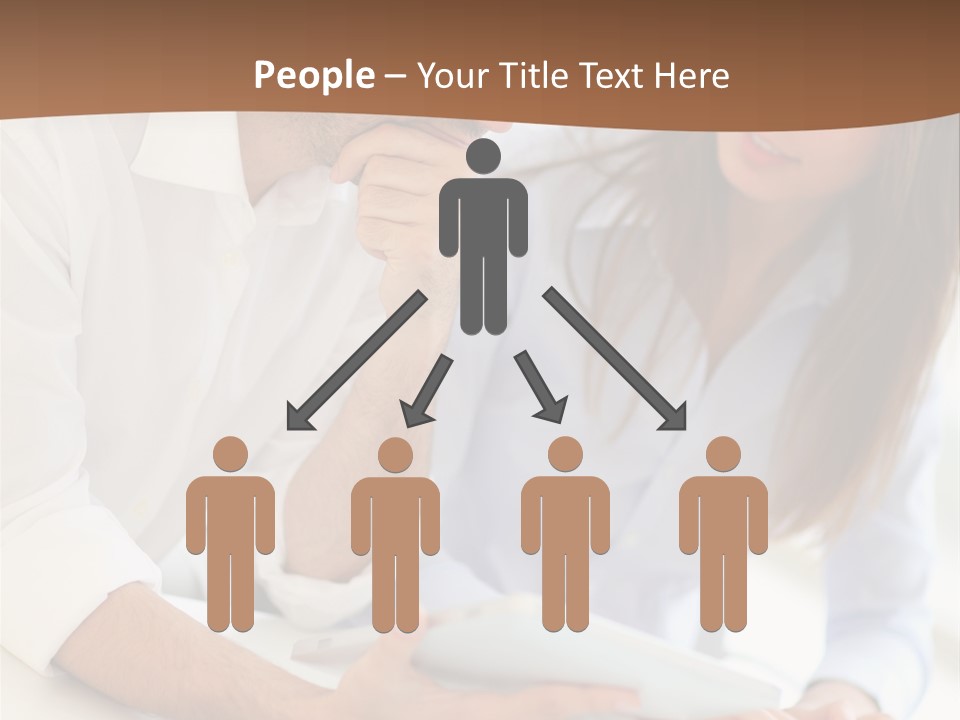 Professional Cheerful Girls PowerPoint Template