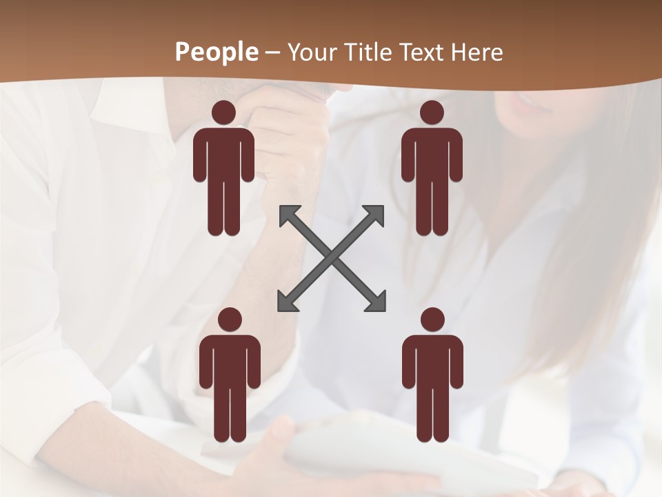 Professional Cheerful Girls PowerPoint Template