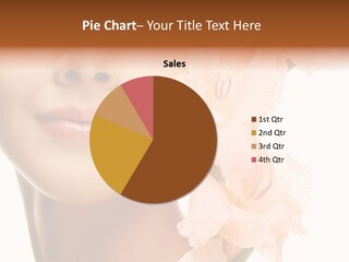 One Flower Purity PowerPoint Template