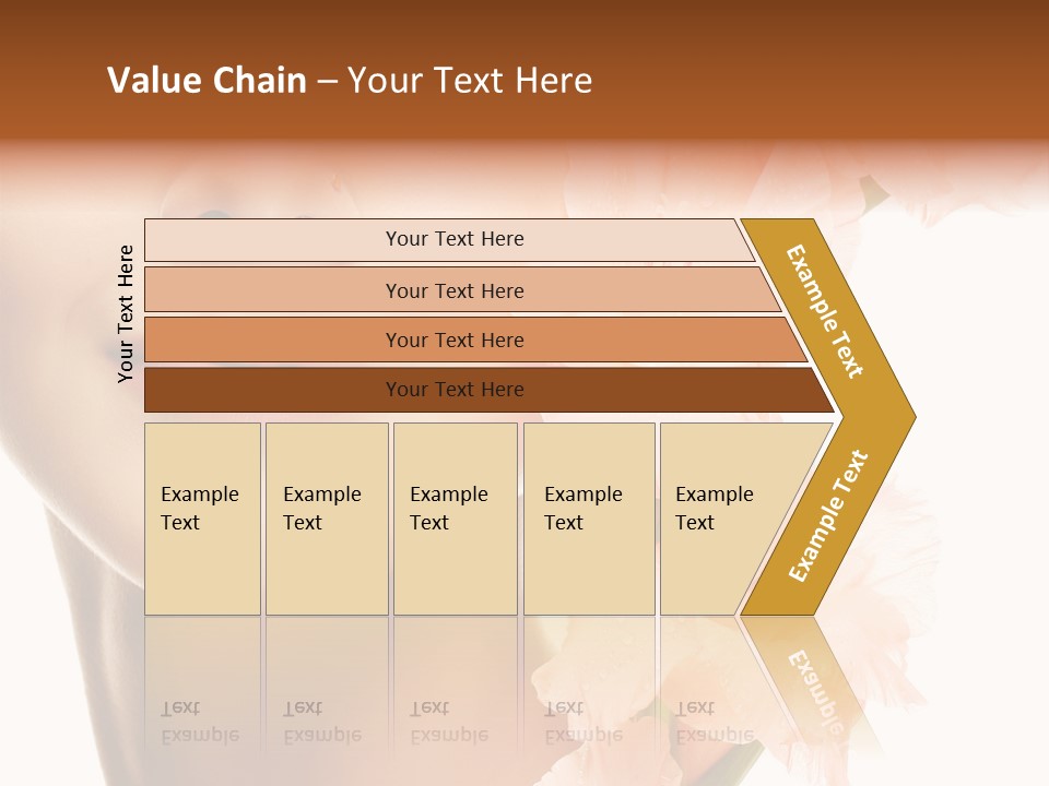 One Flower Purity PowerPoint Template