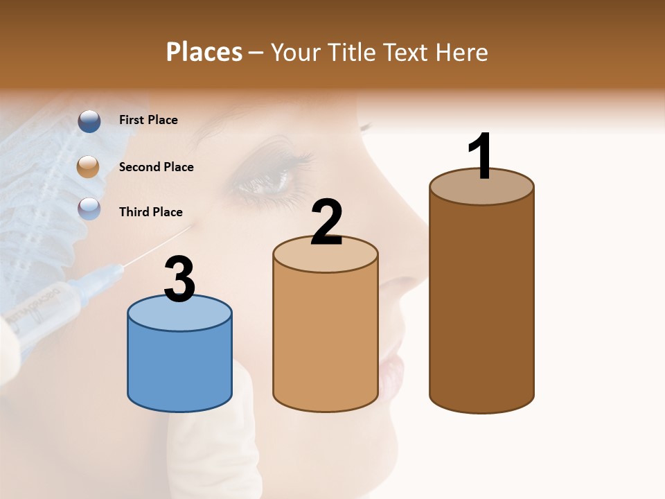 Clinic Eyebrow Salon PowerPoint Template