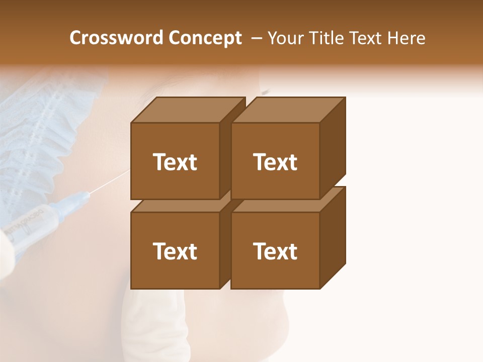 Clinic Eyebrow Salon PowerPoint Template