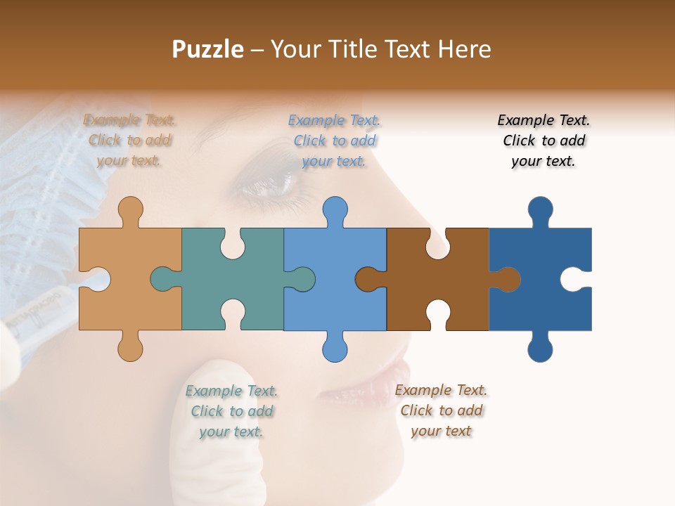 Clinic Eyebrow Salon PowerPoint Template