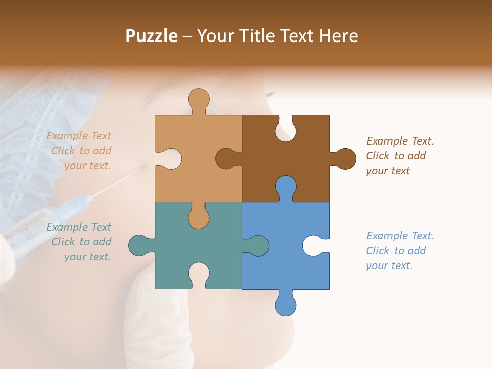 Clinic Eyebrow Salon PowerPoint Template