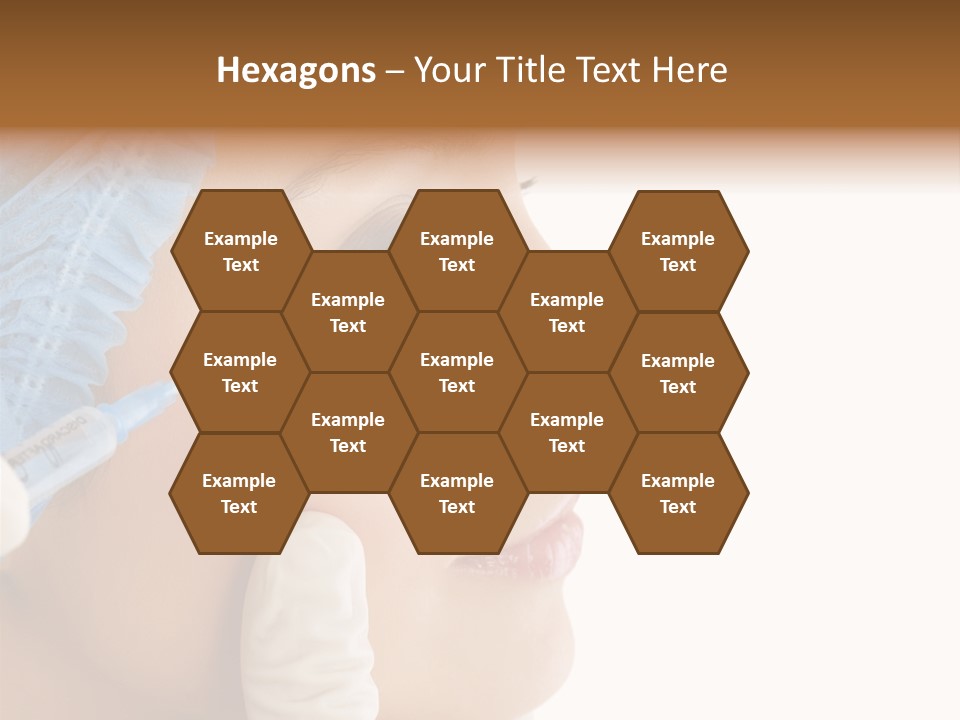 Clinic Eyebrow Salon PowerPoint Template