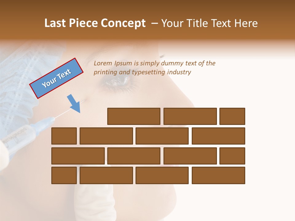 Clinic Eyebrow Salon PowerPoint Template