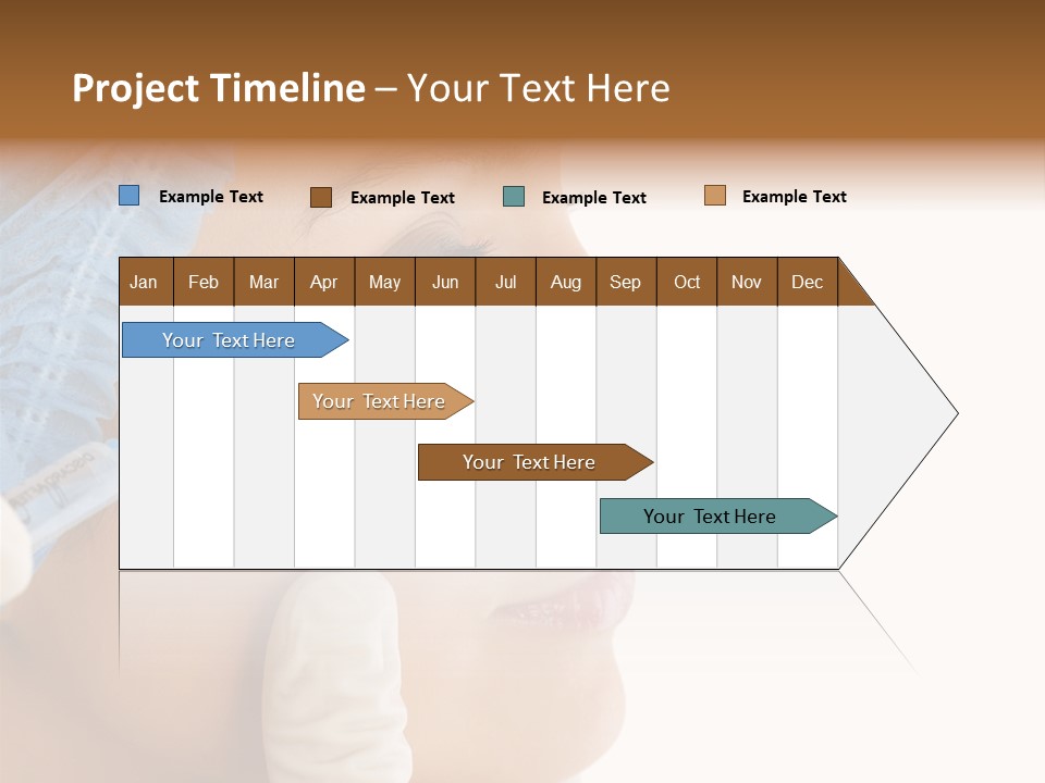 Clinic Eyebrow Salon PowerPoint Template