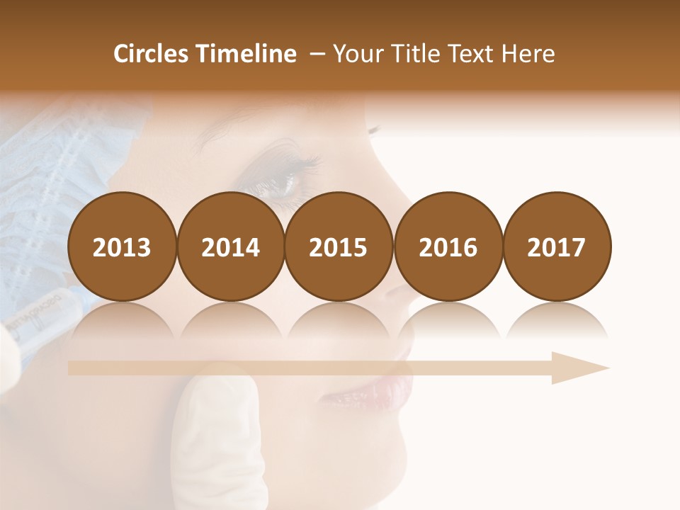 Clinic Eyebrow Salon PowerPoint Template