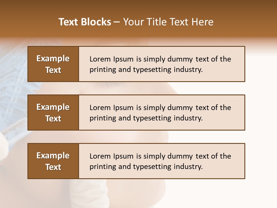Clinic Eyebrow Salon PowerPoint Template