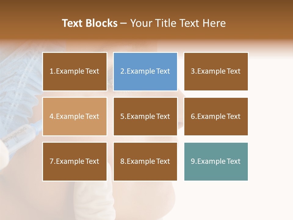 Clinic Eyebrow Salon PowerPoint Template