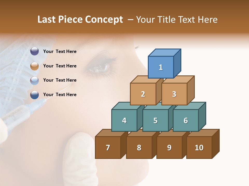 Clinic Eyebrow Salon PowerPoint Template