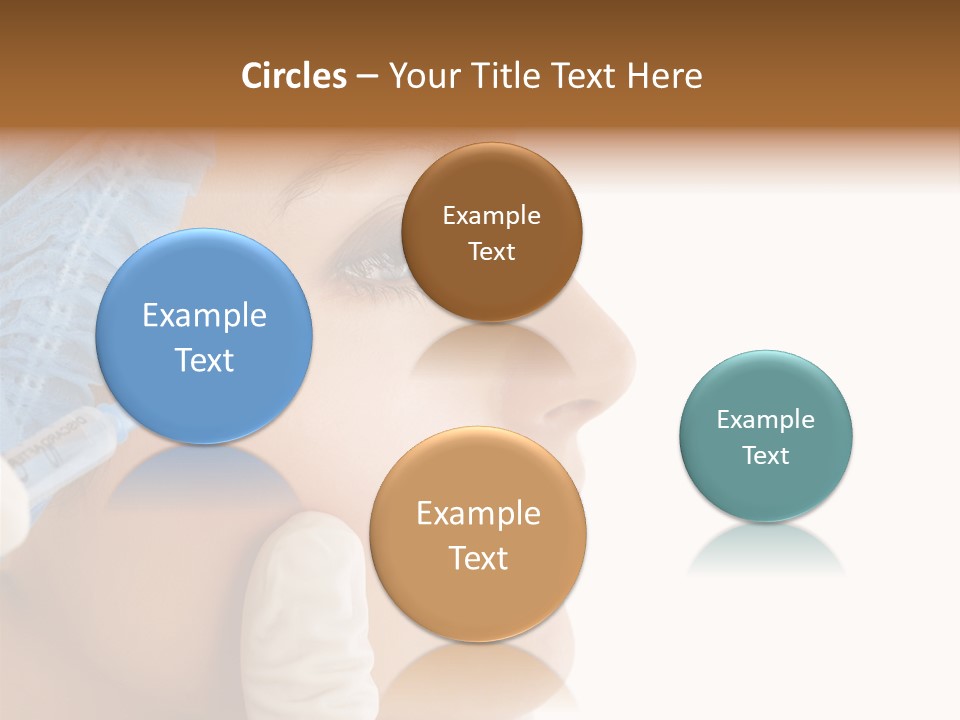 Clinic Eyebrow Salon PowerPoint Template