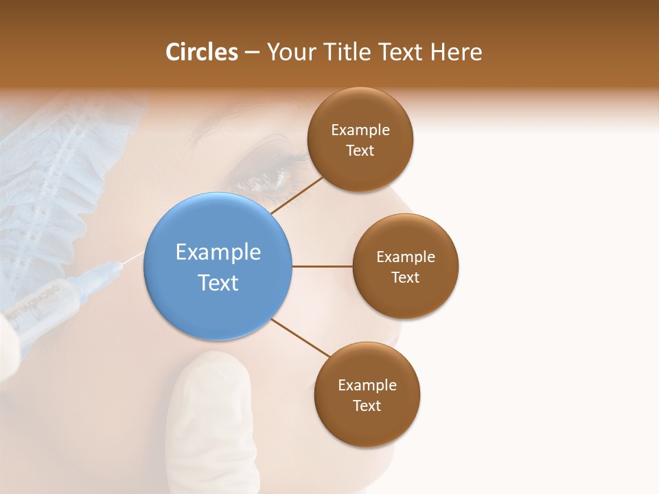 Clinic Eyebrow Salon PowerPoint Template